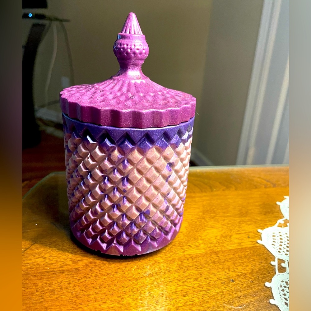 Storage Jewelry Candle Holder Container